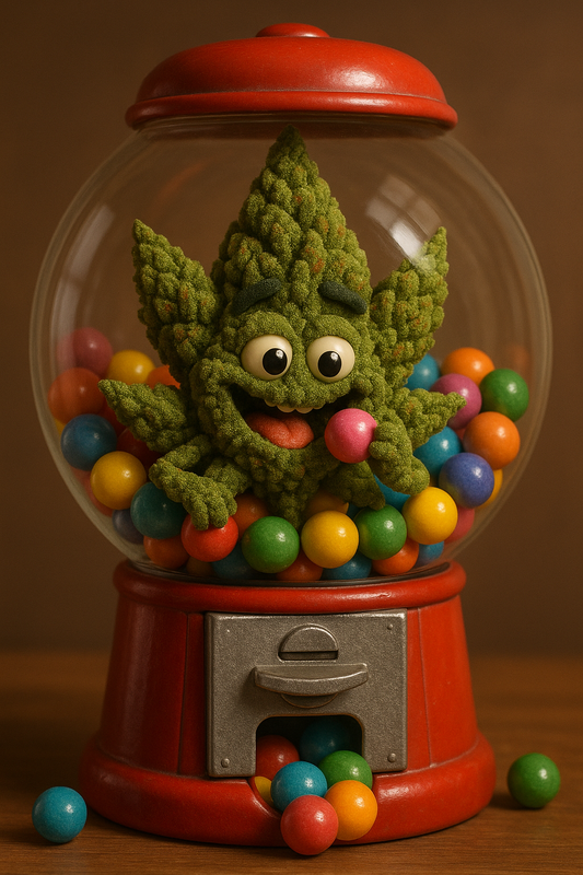 Gumball machine indica digital artwork