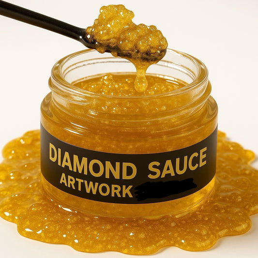 Diamond sauce digital artwork