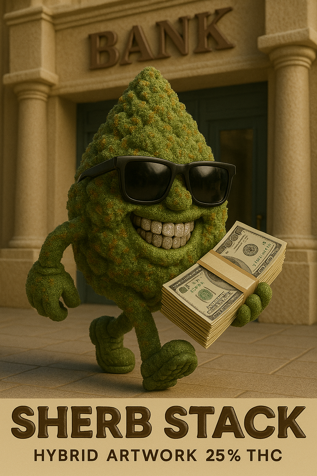 Sherbet Stack hybrid artwork