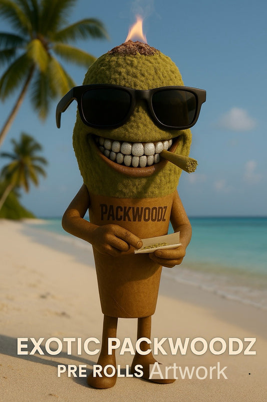 Exotic 2 gram pre roll digital artwork