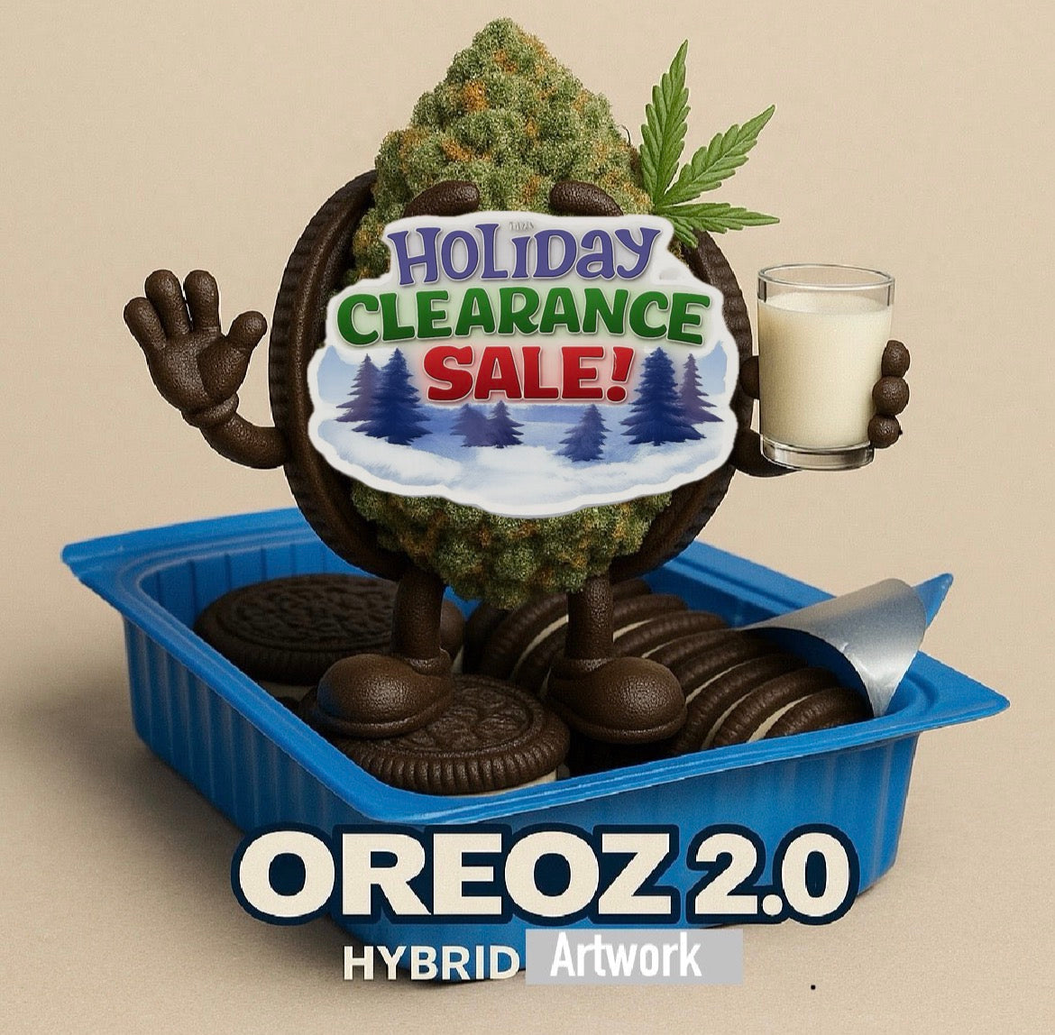 Oreos 2.0 hybrid artwork