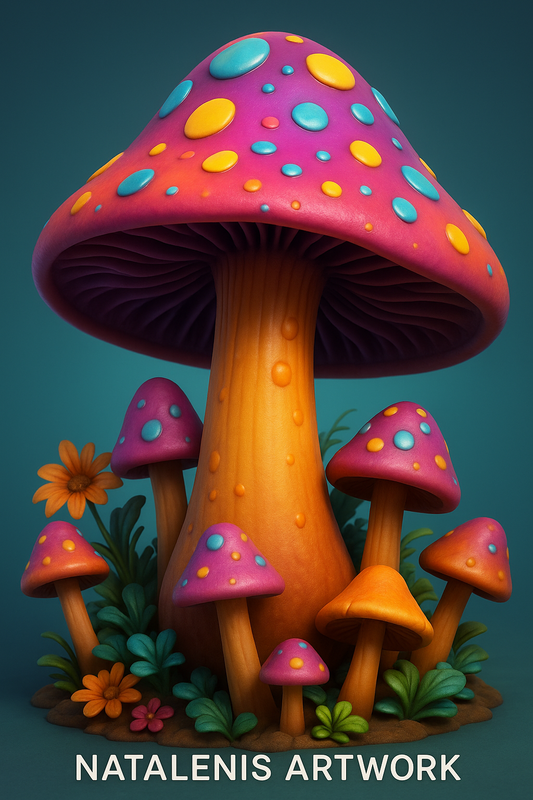 Natalenis Shroom digital artwork