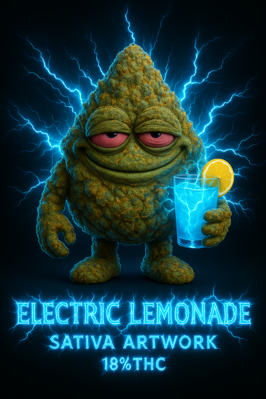 Electric lemonade sativa artwork