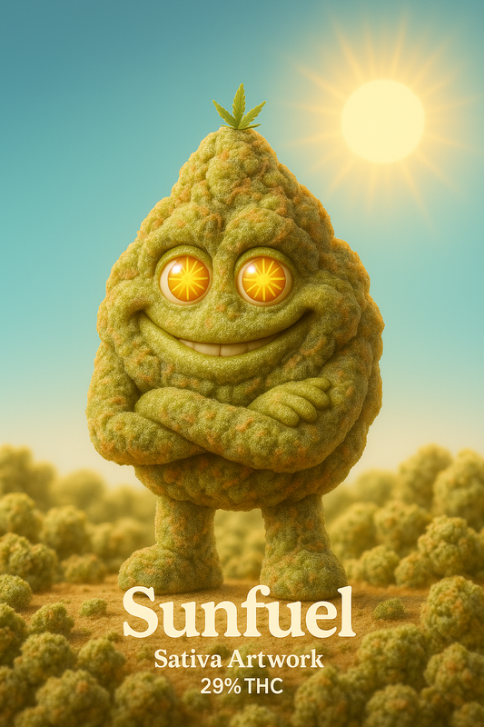 Sun fuel Sativa artwork
