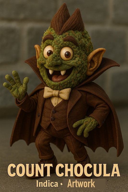 Count chocula indica digital artwork