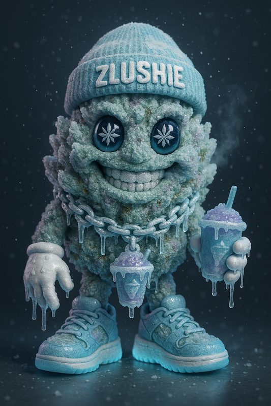 Zlushie hybrid artwork