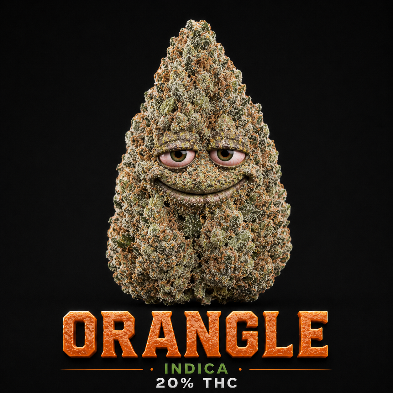 Orange Creamsicle Sativa artwork 20% thc