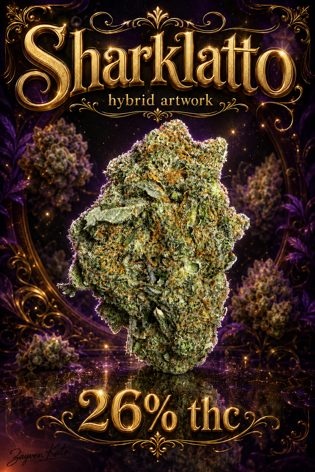 Sharklatto hybrid artwork