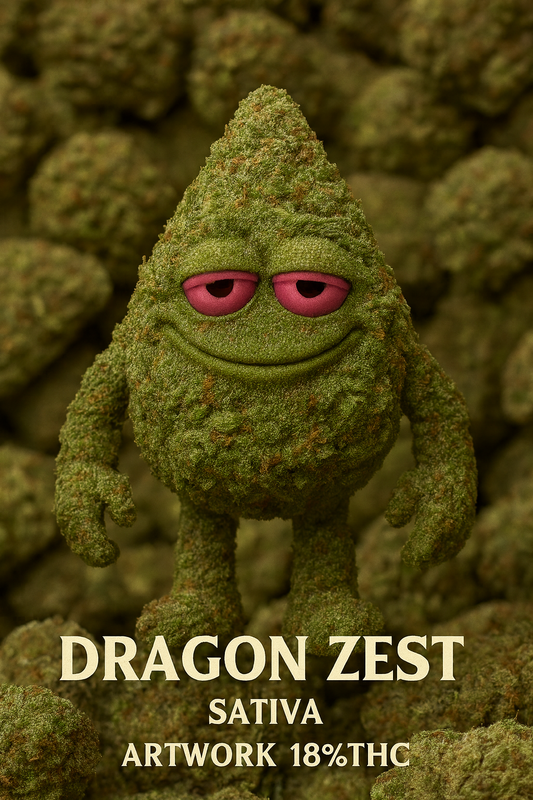 Dragon zest Sativa artwork